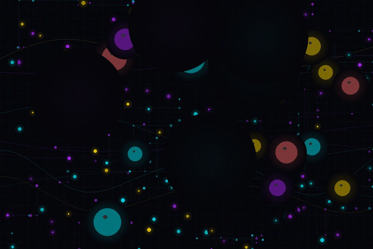 天空彩票量子数据中心渲染图——服务器机柜发出幽蓝光芒数据流交织成网络